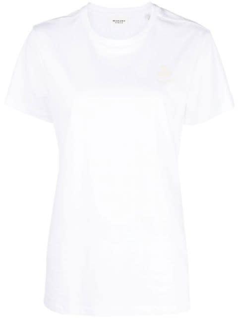 Aby logo-embroidered T-shirt by MARANT ETOILE