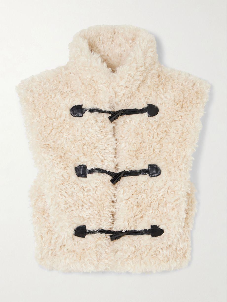 Alisa fleece gilet by MARANT ETOILE