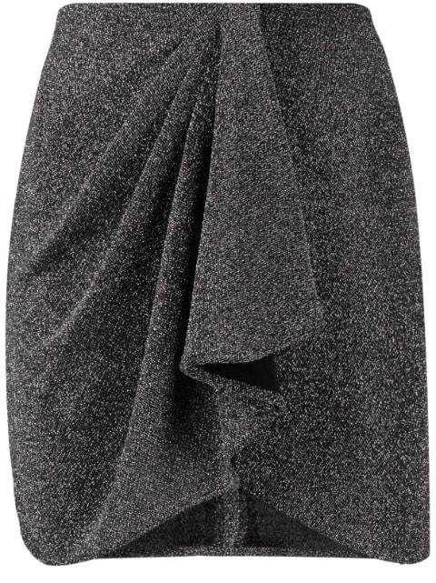 Bergen draped mini skirt by MARANT ETOILE