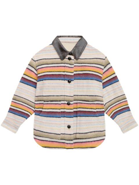 Dayvi striped coat by MARANT ETOILE
