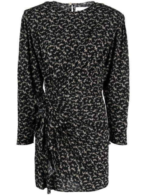 Dulce abstract-print dress by MARANT ETOILE