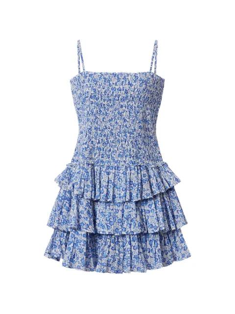 Elodie  ruffled floral-print dress by MARANT ETOILE