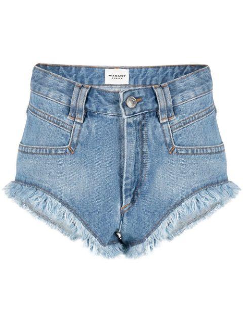 Eneidao denim shorts by MARANT ETOILE