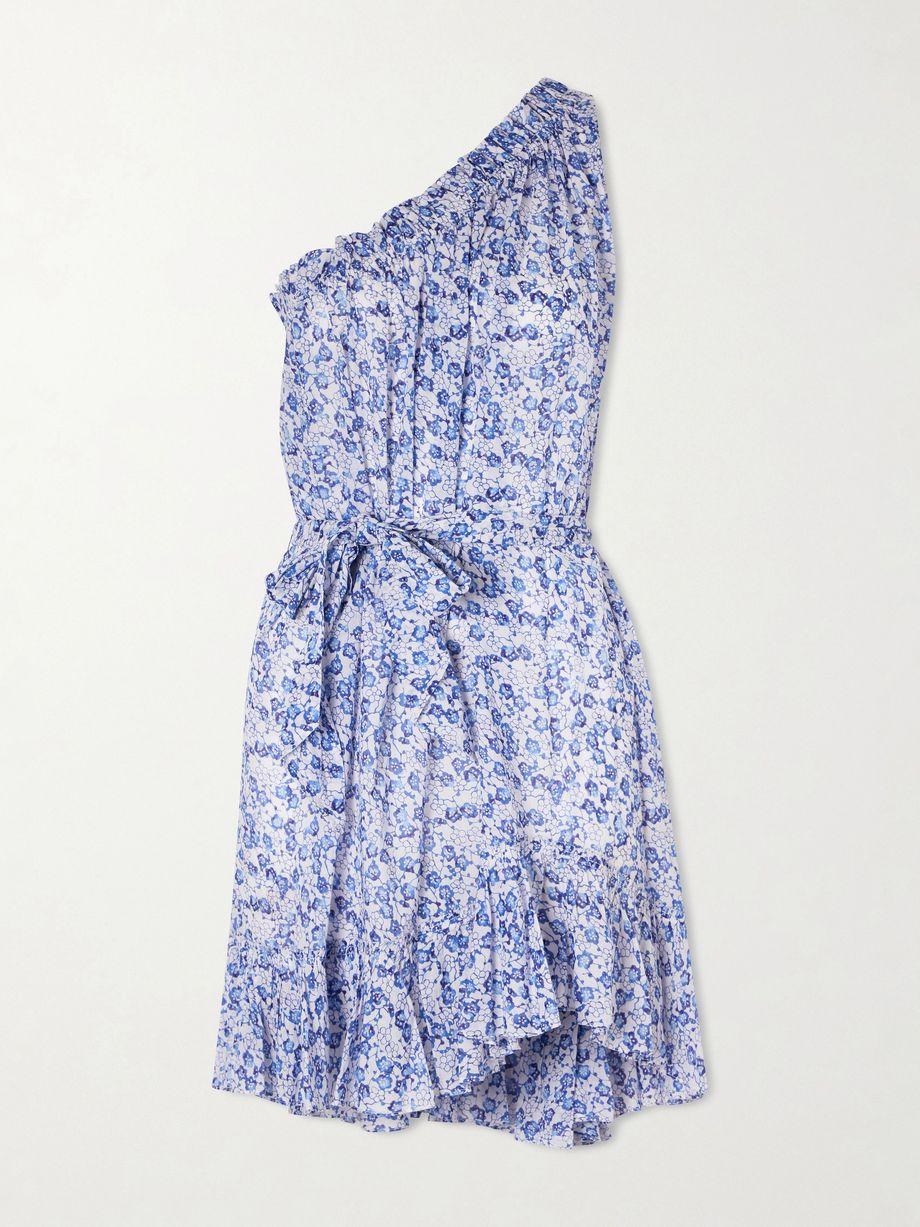 Estella floral-print organic cotton mini dress by MARANT ETOILE