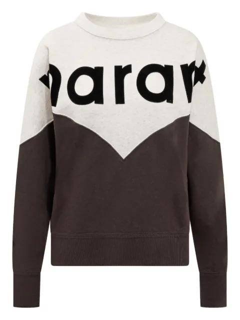 Houston logo-print sweatshirt by MARANT ETOILE