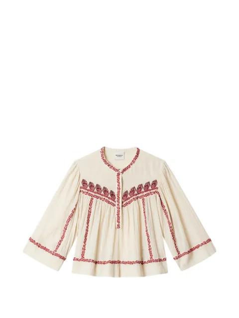 JULINE embroidered top by MARANT ETOILE