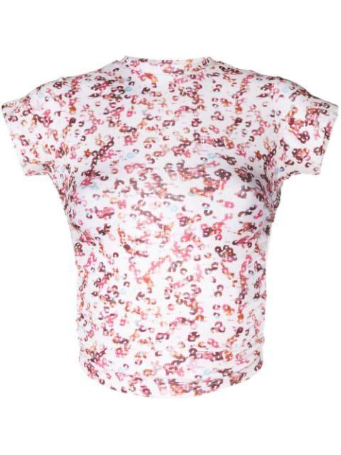 Juvia open-back T-shirt by MARANT ETOILE