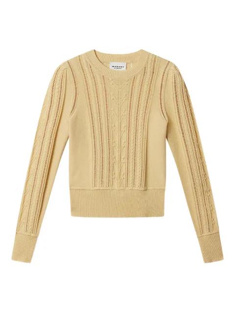 Kalyn openwork sweater by MARANT ETOILE