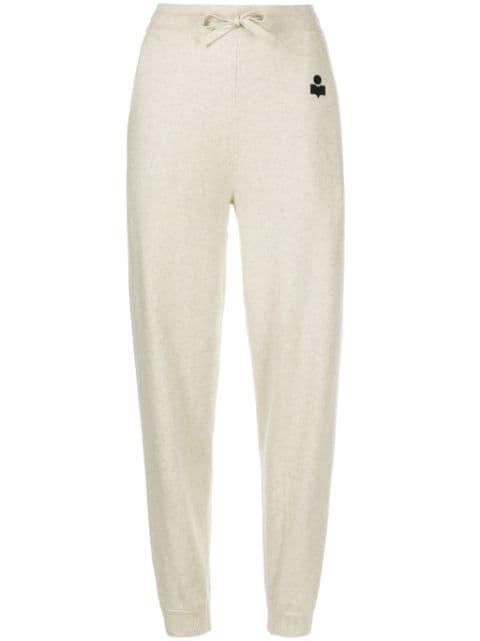 Kira drawstring knitted trousers by MARANT ETOILE