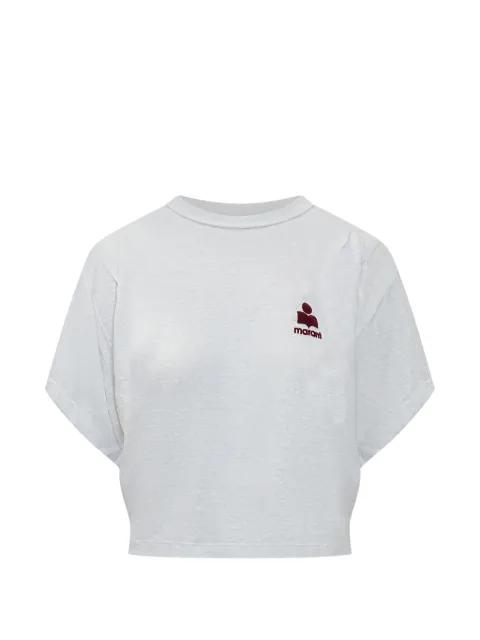 Kyanzae-GZ logo-print T-shirt by MARANT ETOILE