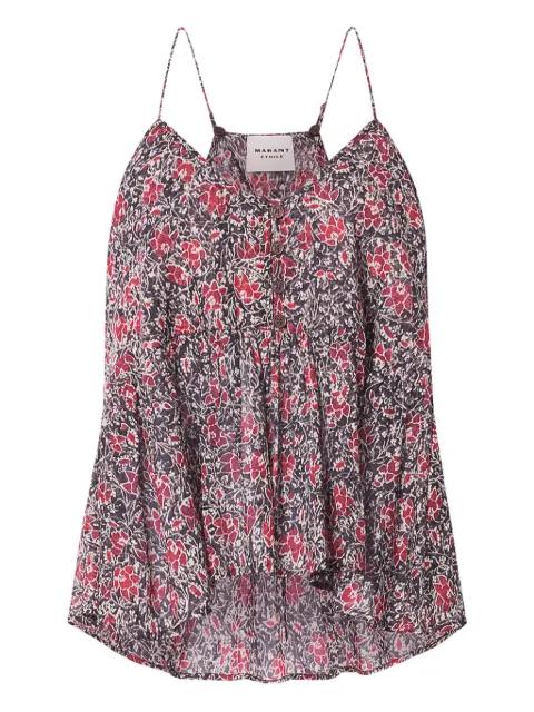 LIRHETTA ruffled top by MARANT ETOILE