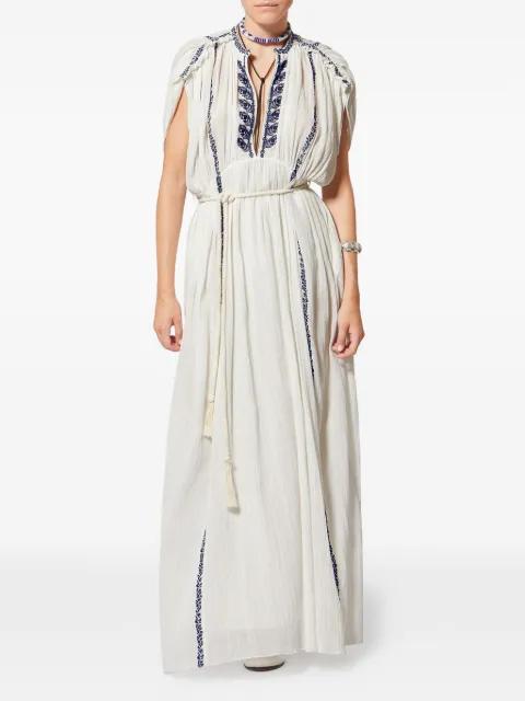 LIVIANE embroidery maxi dress by MARANT ETOILE