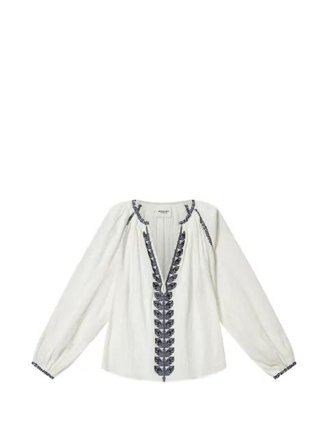 Lena embroidered blouse by MARANT ETOILE
