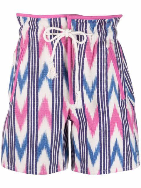 Linima graphic-print shorts by MARANT ETOILE