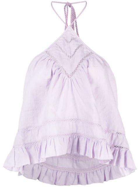 Lisio halterneck top by MARANT ETOILE