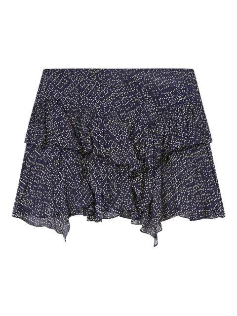 Lolita ruffled-hem mini skirt by MARANT ETOILE