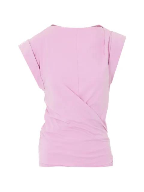 Maisan embroidered ruffled top by MARANT ETOILE