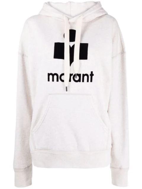 Mansel logo-print hoodie by MARANT ETOILE