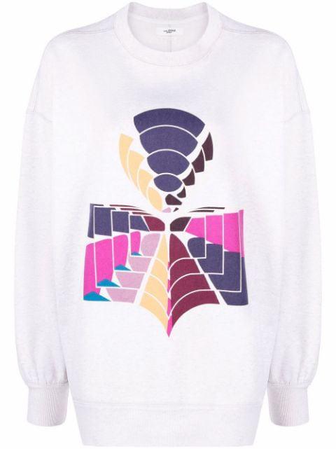 Mindy logo-print sweatshirt by MARANT ETOILE