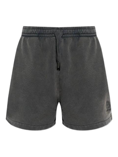 Miranae drawstring embroidered shorts by MARANT ETOILE