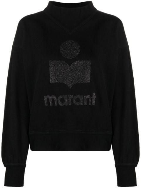 Moby logo-print sweatshirt by MARANT ETOILE