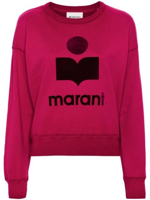 Mobyli logo-print sweatshirt by MARANT ETOILE