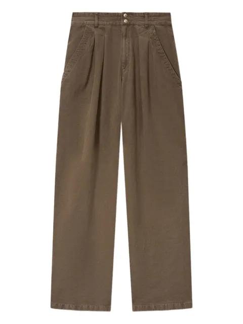 Nadine pleated-details trousers by MARANT ETOILE