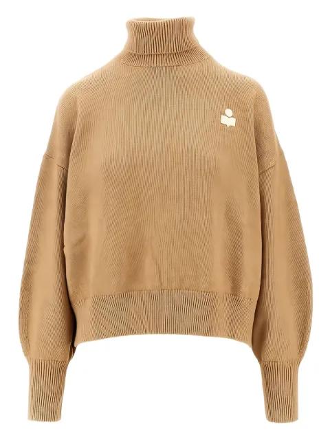 Nashas logo-embroidered turtleneck sweater by MARANT ETOILE