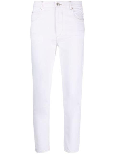 Nea cotton slim-fit trousers by MARANT ETOILE