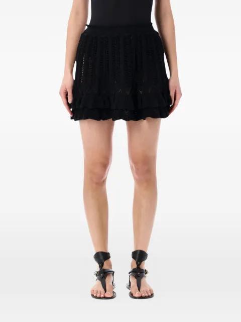 Nelle cotton knit mini skirt by MARANT ETOILE