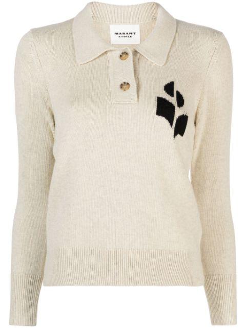 Nola knitted polo sweatshirt by MARANT ETOILE