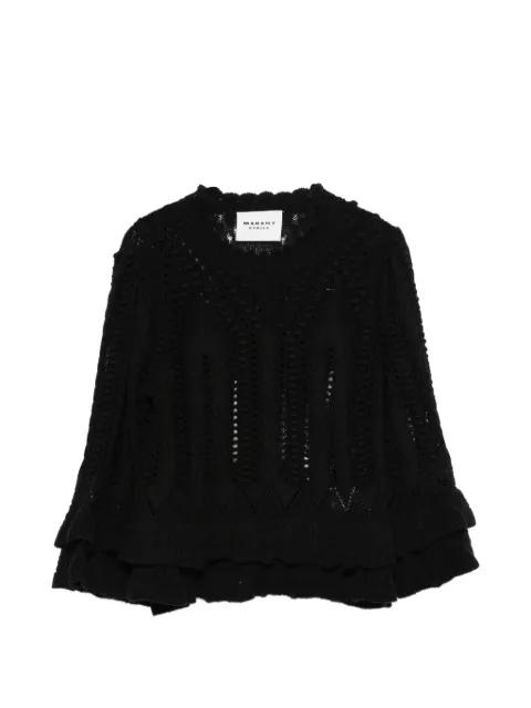 Norma ruffled sweater by MARANT ETOILE