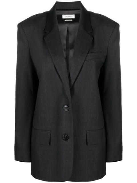 Onilind checked blazer by MARANT ETOILE