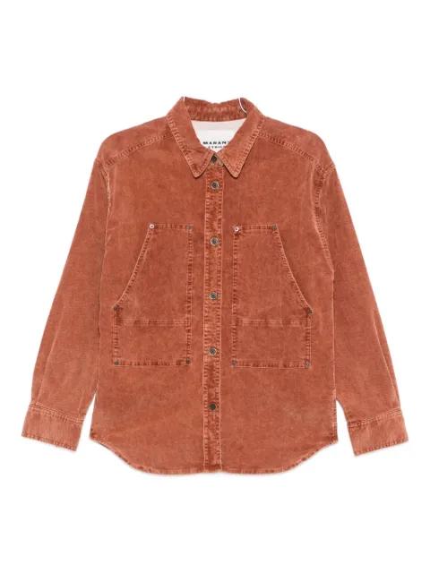 Oriana corduroy shirt jacket by MARANT ETOILE