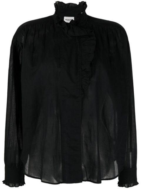 Pamias ruffled blouse by MARANT ETOILE