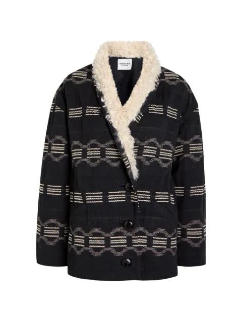 Qayla jacquard coat by MARANT ETOILE