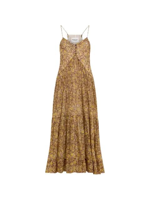 Sabba floral-print tiered dress by MARANT ETOILE