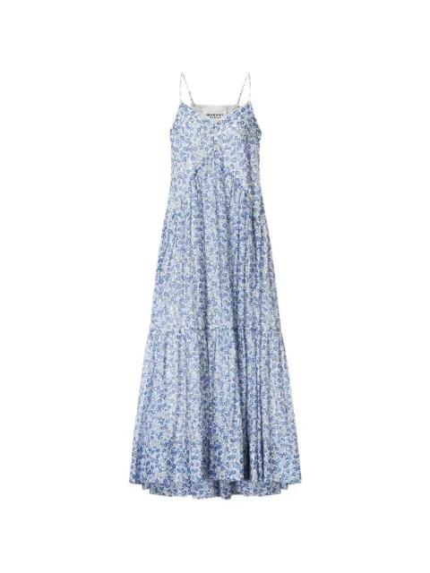 Sabba floral tiered dress by MARANT ETOILE