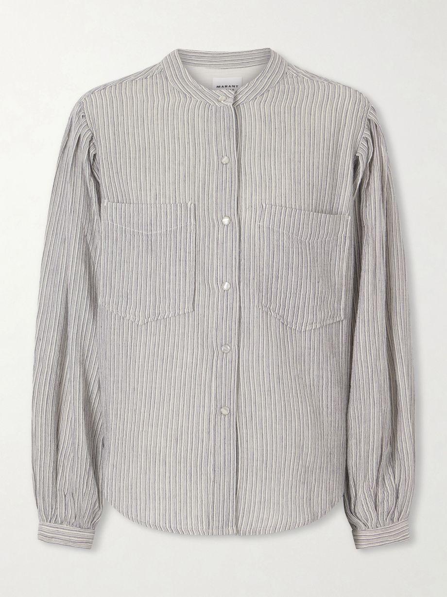 Selvia striped cotton shirt by MARANT ETOILE