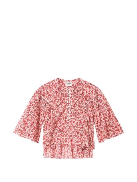 Veelia floral-print top by MARANT ETOILE