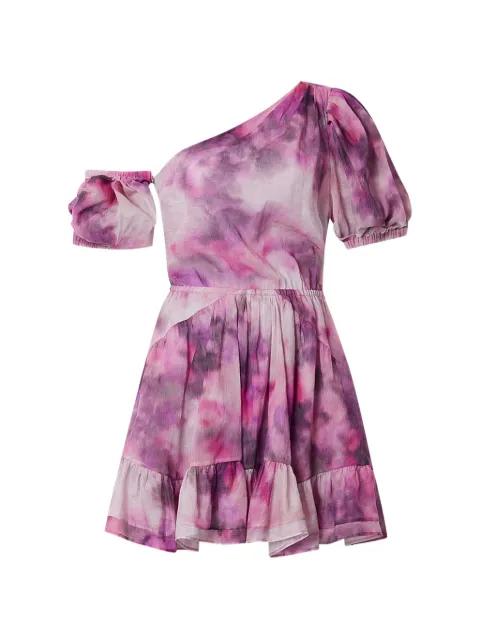 Vyldy one-shoulder ruffled mini dress by MARANT ETOILE