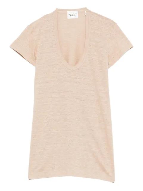 Zankou V-neck T-shirt by MARANT ETOILE