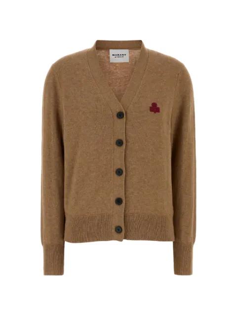 buttoned motif cardigan by MARANT ETOILE