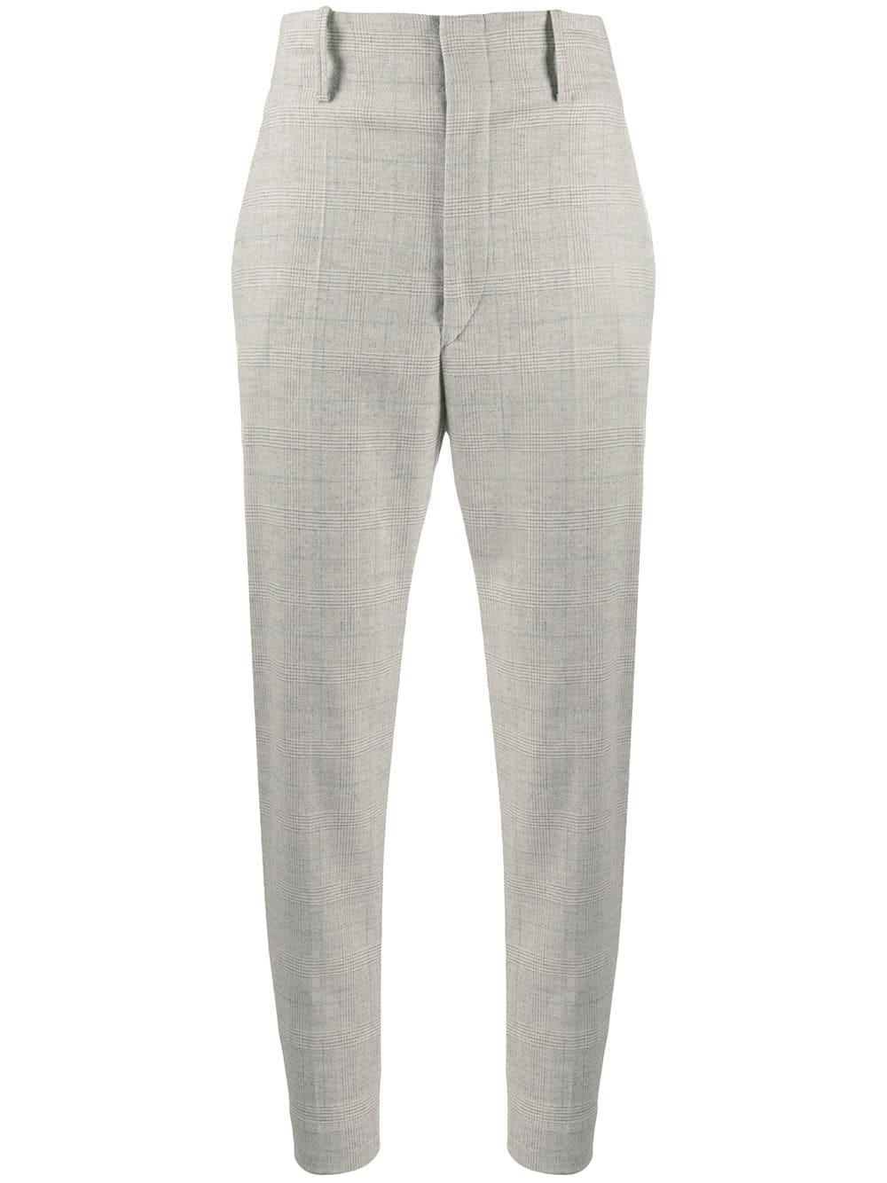checkered tailored trousers by MARANT ETOILE