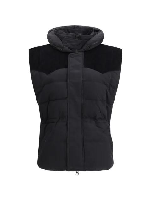corduroy-panel hoodied gilet by MARANT ETOILE