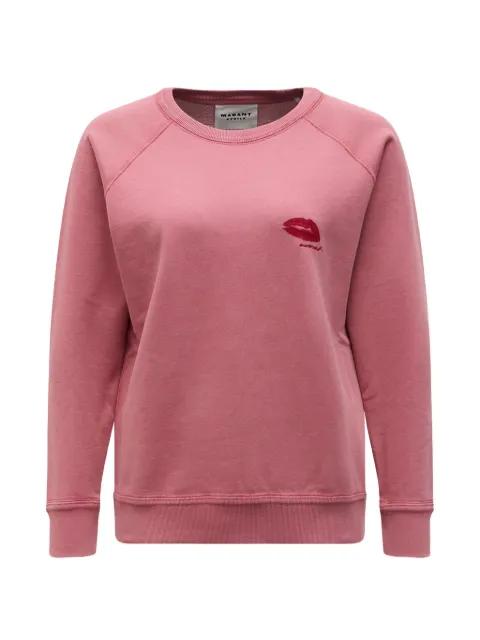 embroidered sweatshirt by MARANT ETOILE