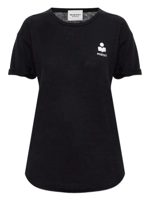 logo-detail T-shirt by MARANT ETOILE