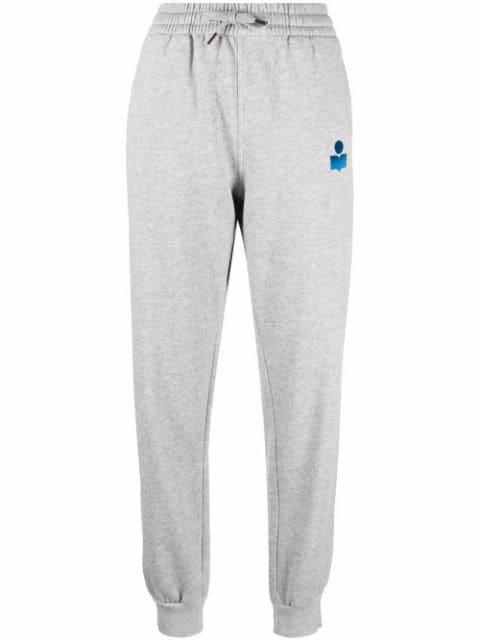 logo-patch track pants by MARANT ETOILE