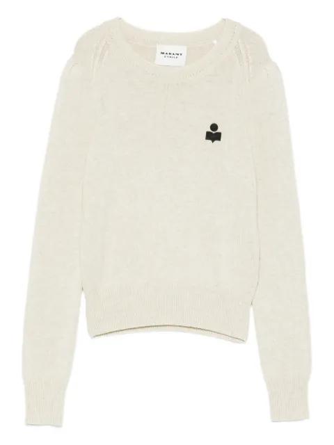 long-sleeve logo sweater by MARANT ETOILE
