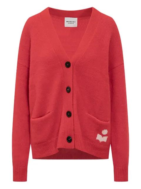 pocket logo cardigan by MARANT ETOILE